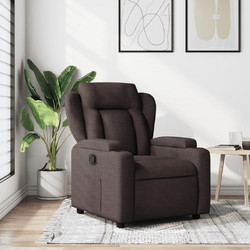vidaXL Πολυθρόνα Ανακλινόμενη Καφέ 372408