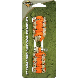 Μπρασελέ Paracord BCB Iron Buckle 9 Inch Orange