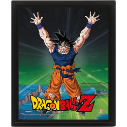 Κάδρο 3D Power Levels Increased - Dragonball (25.5 x 20.5 cm)