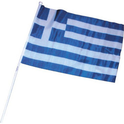 256619 ΕΛΛΗΝΙΚΟ ΣΗΜΑΙΑΚΙ ΑΠΟ ΣΥΝΘΕΤΙΚΟ ΥΦΑΣΜΑ 30X45ΕΚ. (ΣΕΤ 25 ΤΕΜΑΧΙΩΝ)