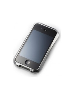 Deff Μεταλλική Θήκη Bumper Cleave για iPhone 4/4S - Ασημί