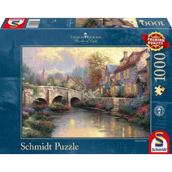 Puzzle Schmidt Thomas Kinkade Πέτρινο Γεφυράκι 1000 Κομμάτια