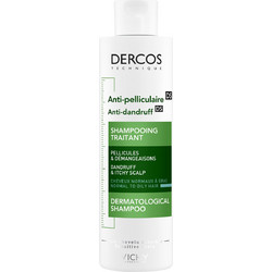 Vichy Dercos Anti-Dandruff DS Σαμπουάν κατά της Ξηροδερμίας & της Πιτυρίδας για Λιπαρά Μαλλιά 200ml