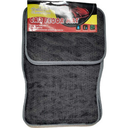 Πατάκια αυτοκινήτου - Celebrity Car - 4pcs - TH01 - 122391 - Grey
