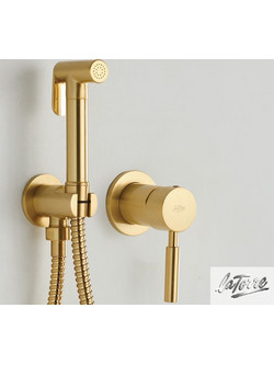 ΕΠΙΤΟΙΧΙΟ ΣΕΤ ΜΠΙΝΤΕ LATORRE TECH FLUSH ΜΕ ΑΝΑΜΙΞΗ 2 ΟΠΩΝ 12211 GOLD BRUSHED
