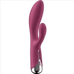 Satisfyer Spinning Rabbit 1 Δονητής Rabbit 20cm Μωβ