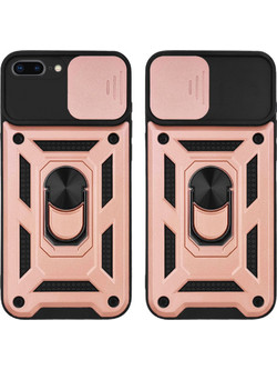 Θήκη Ring Armor CamPro Sonique για Apple iPhone 7 Plus / iPhone 8 Plus Ροζ Χρυσό