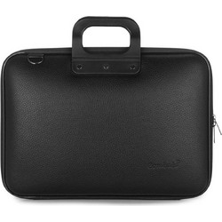 Bombata Classic Vinil Τσάντα Laptop Χειρός 15.6" Black