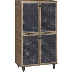 Pakoworld Ronan Παπουτσοθήκη Ξύλινη M70.5xΠ35xΥ122cm 249-000016