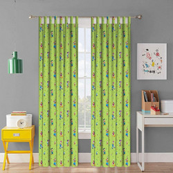 Vasilas Home Παιδική Κουρτίνα με Θηλιές 140x290 Schoolfun 46 Green