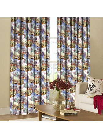 Vasilas Home Κουρτίνα με Τρουκς 140x265 Retro 04