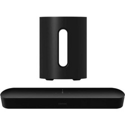 Sonos Beam Entertainment Set & Sub Soundbar 3.1 με Ασύρματο Subwoofer & Τηλεχειριστήριο Black