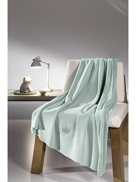 Guy Laroche Queen Κουβέρτα Κούνιας Fleece 100x140 Βεραμάν