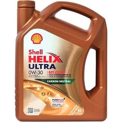 Shell Helix Ultra Ect C2/C3 Συνθετικό Λάδι Αυτοκινήτου 0w-30 5lt