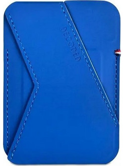 Decoded Silicone MagSafe Card Stand Sleeve Galactic Blue