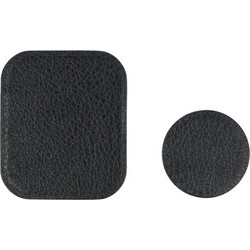 Techsuit - (2 pack) Metal Plate (MP02) - with PU Leather Cover - Black
