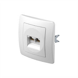 ΠΡΙΖΑ CAT5e KS ΔΙΠΛΗ 2*RJ45 8/8 PW TEM EKONOMIK - 17709