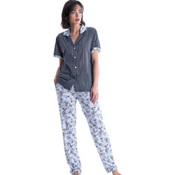 Rachel Πιτζάμα Καλοκαιρινή 12543 Blue