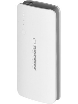 Esperanza Radium Power Bank 8000mAh με 3 Θύρες USB-A Grey