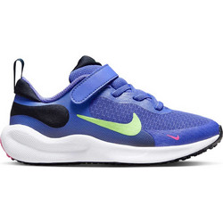 Nike Revolution 7 Παιδικά Αθλητικά Παπούτσια για Τρέξιμο Μωβ Μπλε FB7690-500