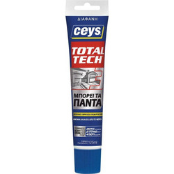 Κόλλα Συγκολλητική Μαστίχη Διάφανη Ceys Total Tech 125ml