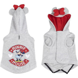 MINNIE - Dog Grey Hoodie - S