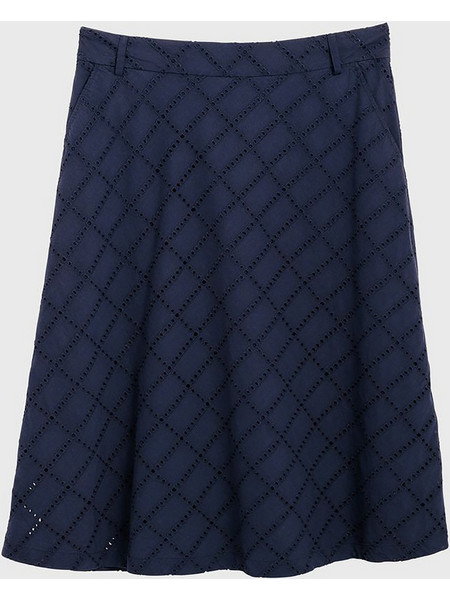 Gant 4400024 Υφασμάτινη Μίνι Φούστα Dark Blue