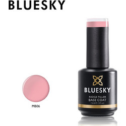 Bluesky Color UV Gel Ridge Filler Pink MB06 Base Coat Ημιμόνιμο Βερνίκι Νυχιών 15ml