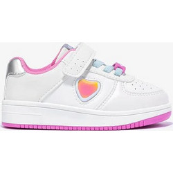 Baby's White Solar With Lights Sneakers