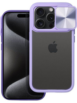 Θήκη Κινητού Forcell Slider for Apple iPhone 12/12 Pro TPU Purple