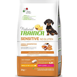 Natural Trainer Sensitive No Gluten Puppy & Junior Mini with Salmon 2kg