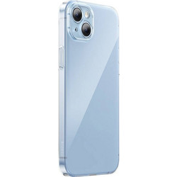 Baseus Θήκη Crystal Series για iPhone 14 Plus + Προστατευτικό Οθόνης Tempered Glass (Διαφανές) ARSJ001102