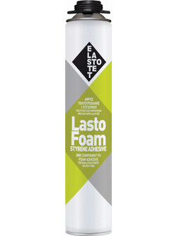 Elastotet Lastofoam Styrene Adhesive Αφρός Πιστολιού Συγκόλλησης Πολυστερίνης 830ml 5203024042123