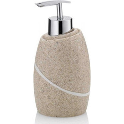 Δοχείο Κρεμοσάπουνου Talus 20297 Φ7,5x16cm 300ml Beige Kela Πολυρεσίνη