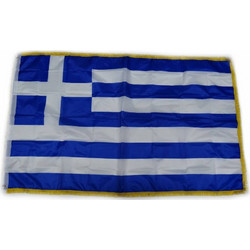 Σημαία Ελληνική Στάμπα Κρόσσι 150Χ90cm