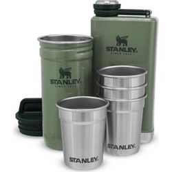 Σετ Stanley Adventure Pre-Party Shot Glass + Flask Set Πράσινο