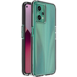 Spring Case case for Realme 9 Pro silicone cover with frame black