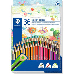 Staedtler Noris Colour Triangle Ξυλομπογιές Σετ 36τμχ