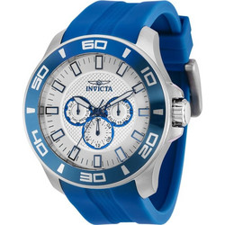 Invicta Pro Diver Ανδρικό Ρολόι με Μπλε Καουτσούκ Λουράκι 36610