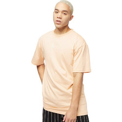 Karl Kani Ανδρική κοντομάνικη μπλούζα Small Signature Tee KM-TE011-044-02-LIGHT ORANGE