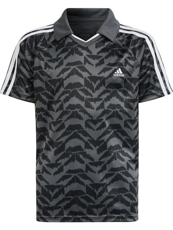Adidas Football Celebration Παιδικό Polo Κοντομάνικο Ανθρακί HR6403