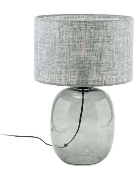 Φωτιστικό Επιτραπέζιο Melody 5987 Φ30x48cm 1xE27 15W Grey-Smoke TK Lighting