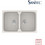 Sanitec Classic 318 Επικαθήμενος Νεροχύτης Γρανίτη Ματ Metallic Ice 78x51cm