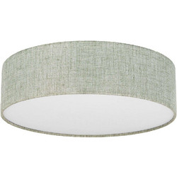 Φωτιστικό Οροφής - Πλαφονιέρα Earth 4660 Φ60x17cm 4xE27 15W Green TK Lighting
