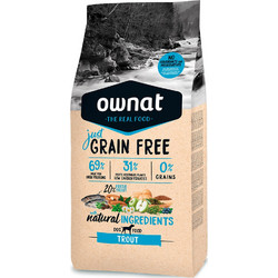 Ownat Just Adult Grain Free with Trout 3kg