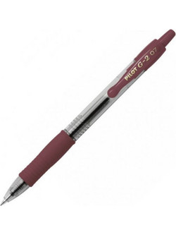 Pilot G-2 Caramel Στυλό Gel 0.7mm Καφέ]