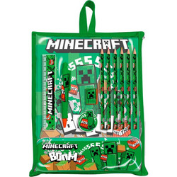 Minecraft stationery set