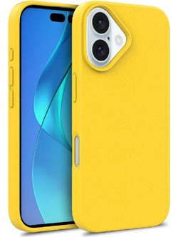 Multiple Color Wheat Case MagSafe for iPhone 16 Pro Max - yellow