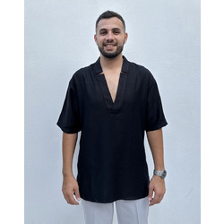 Stefan 9535-S/S Μπλούζα κοντομάνικη black