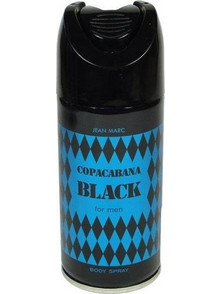 Jean Marc Men Copacabana Black Αποσμητικό Spray 150ml